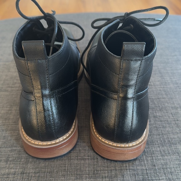 Perry Ellis America Ultrafoam “Manning” style lace up Chelsea boots, size 10.5 - Picture 7 of 8